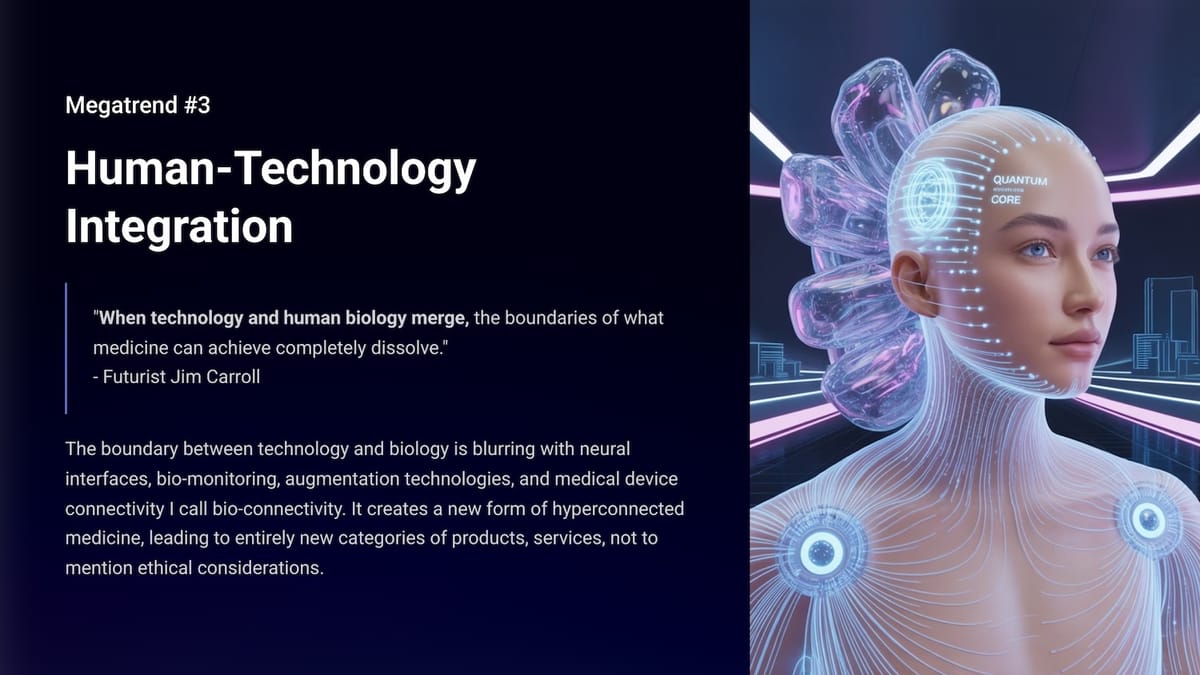 Megatrend #3 - Human-Technology Integration