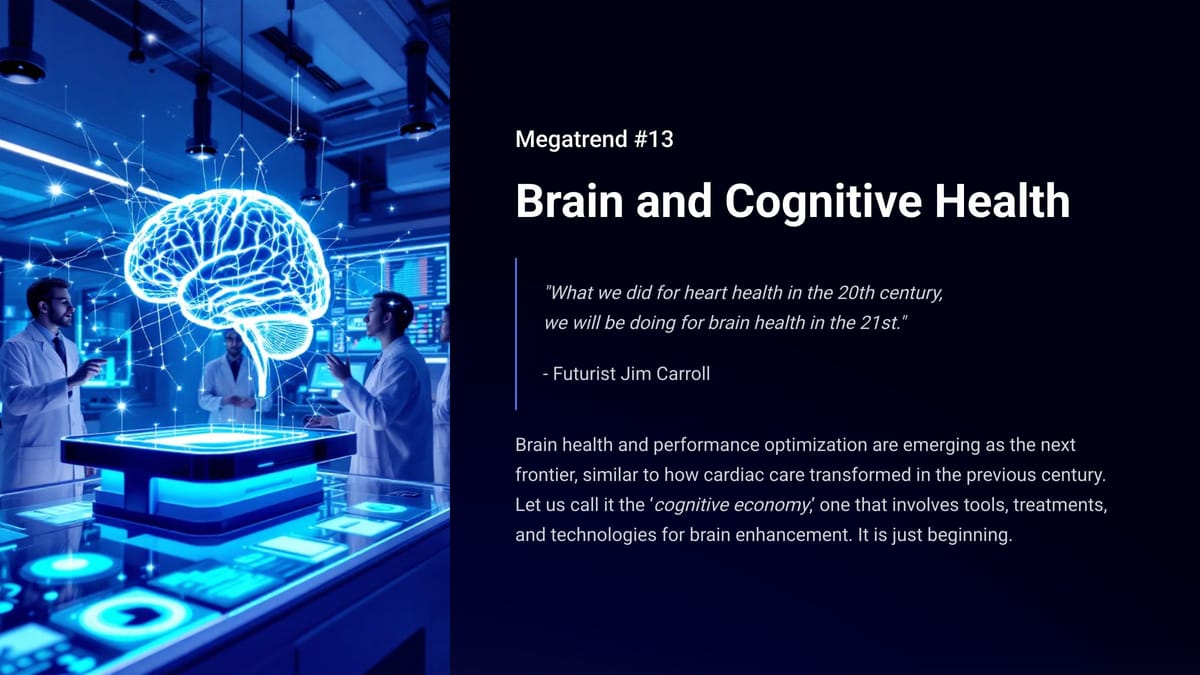 Megatrend #13 — Brain & Cognitive Health