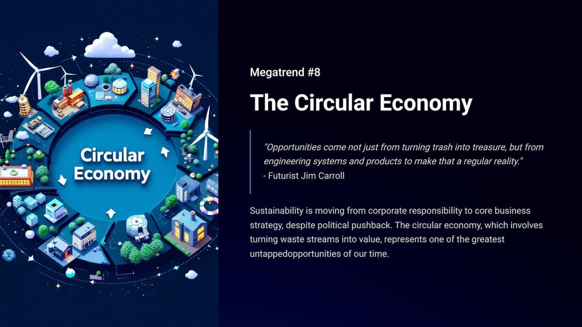 Megatrend #8 - The Circular Economy