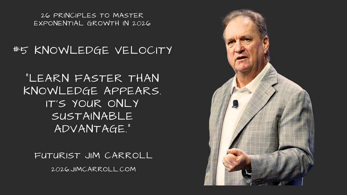 26 Principles for 2026: #5 Knowledge Velocity