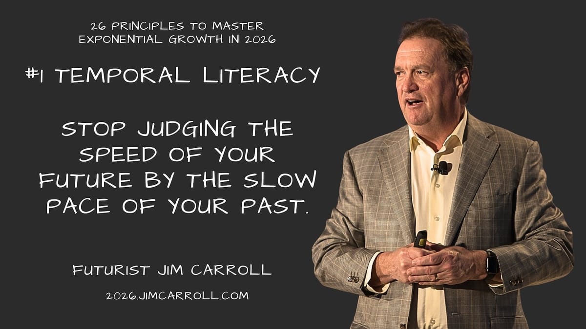 26 Principles for 2026: #1 - Temporal Literacy