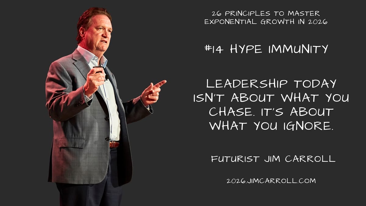 26 Principles for 2026: #14 Hype Immunity