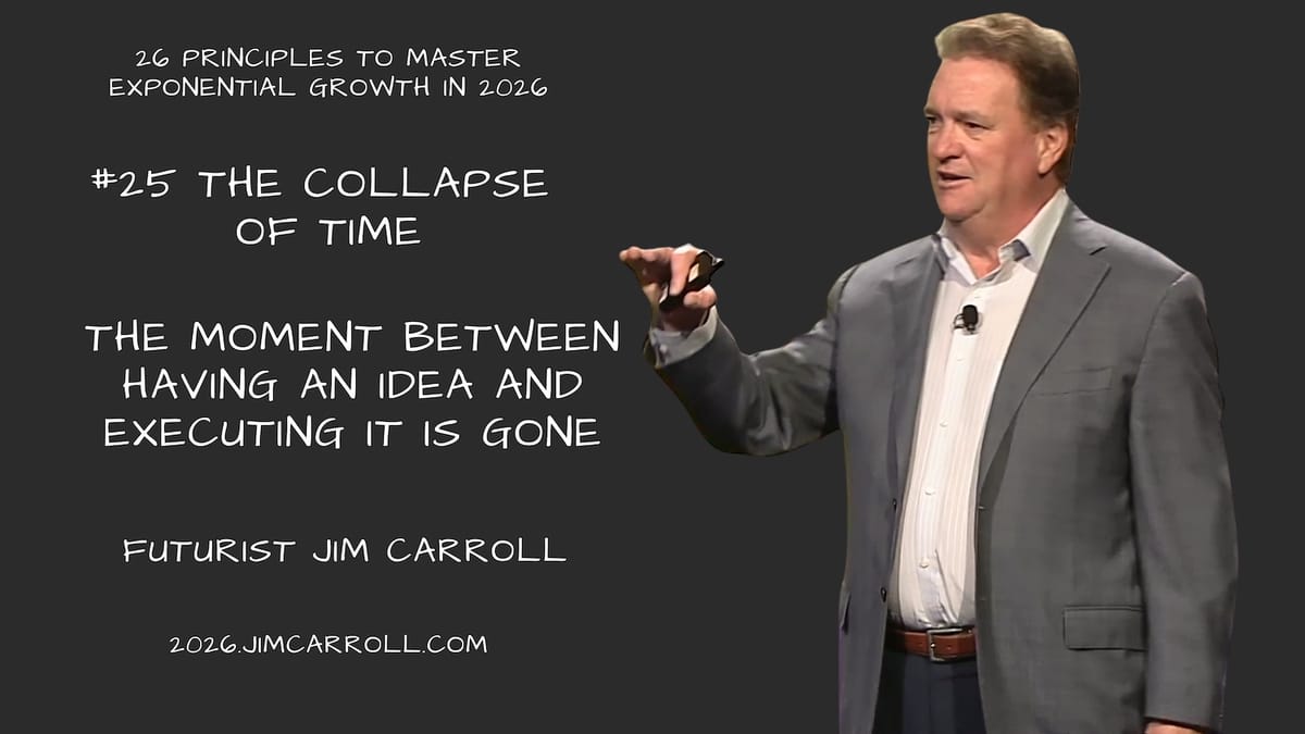 26 Principles for 2026: #25 The Collapse of Time