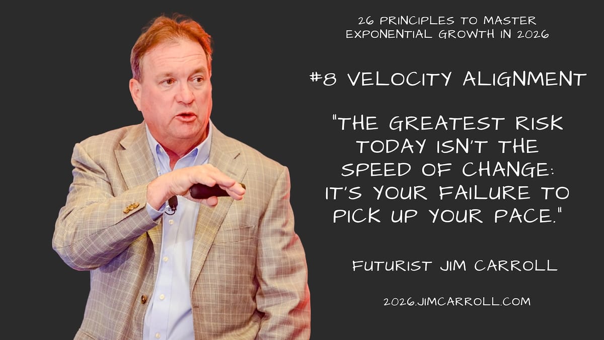 26 Principles for 2026: #8 Velocity Alignment
