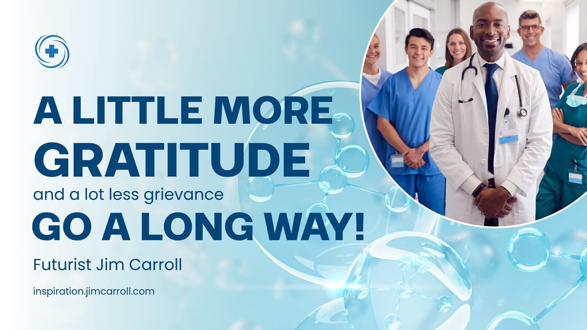 Saying 'Thank You' Matters.