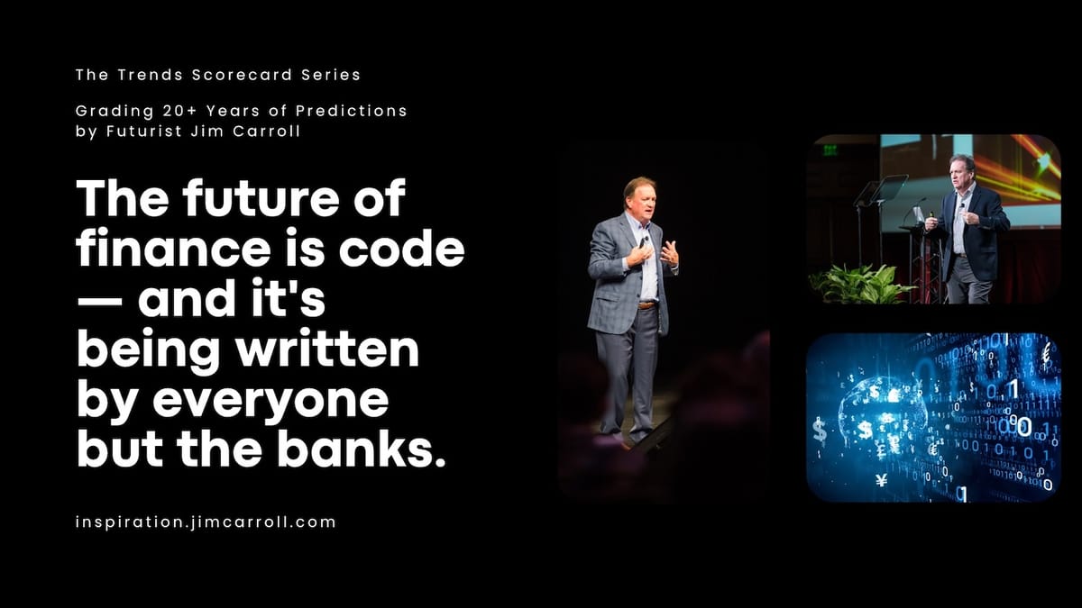 The Trends Scorecard: Financial Services & Banking
